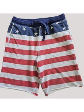 OSH KOSH Flag Print Athletic Style Shorts Boys Size 12